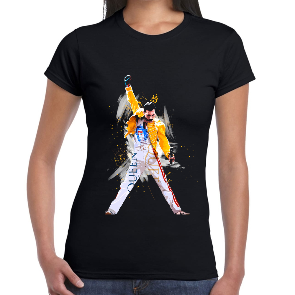 Playera Freddy Mercury Queen Algodón Premium #0002530