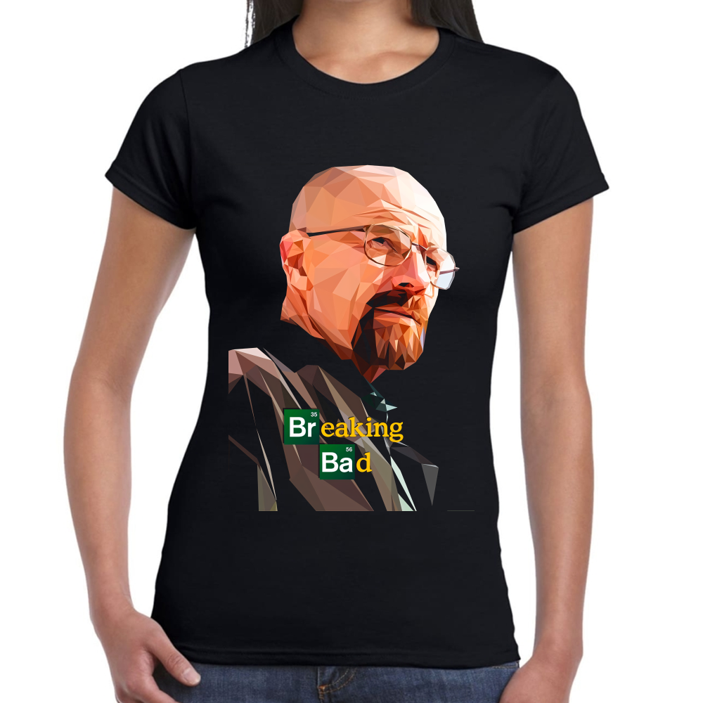 Playera Breaking Bad Walter White Algodón Premium #0002532 Imagen secundaria del producto