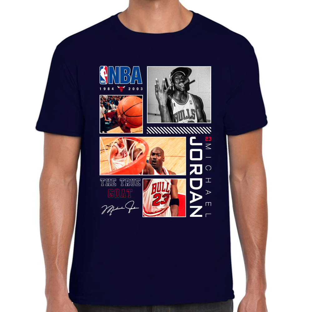 Playera Michael Jordan Poster Algodón Premium #0002534