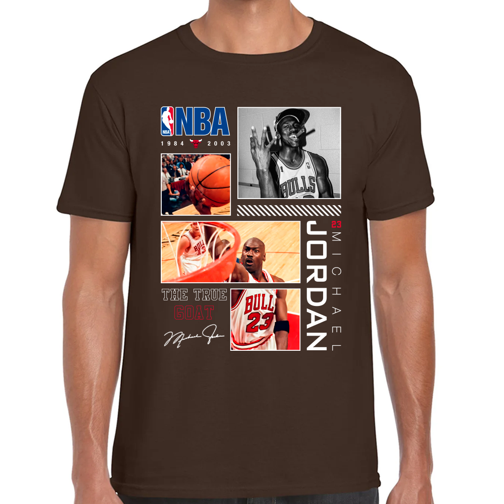 Playera Michael Jordan Poster Algodón Premium #0002534