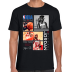 Playera Michael Jordan Poster Algodón Premium #0002534