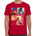 Playera Michael Jordan Poster Algodón Premium #0002534