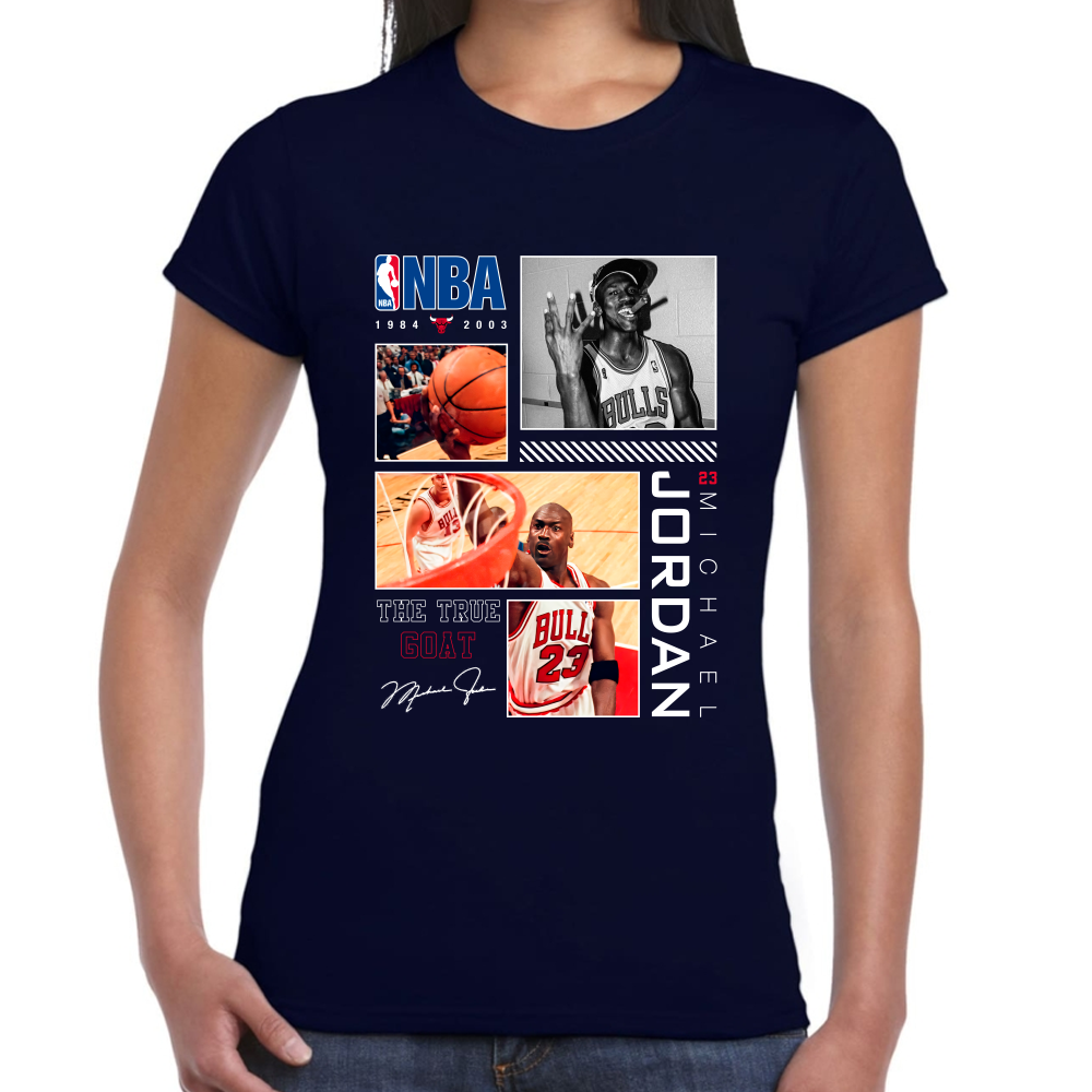 Playera Michael Jordan Poster Algodón Premium #0002534
