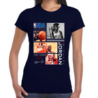 Playera Michael Jordan Poster Algodón Premium #0002534