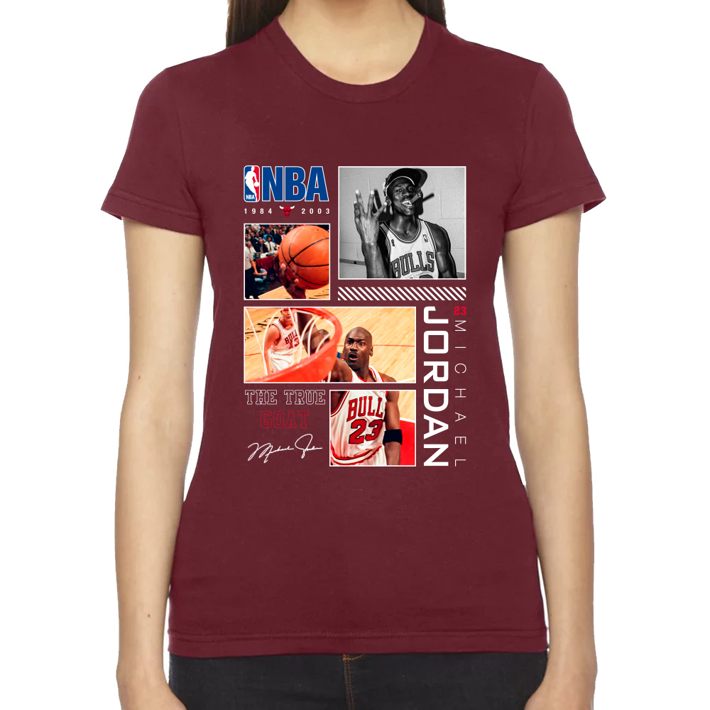 Playera Michael Jordan Poster Algodón Premium #0002534