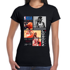 Playera Michael Jordan Poster Algodón Premium #0002534