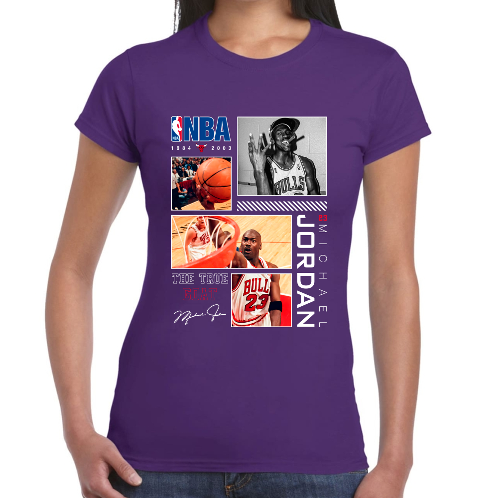 Playera Michael Jordan Poster Algodón Premium #0002534