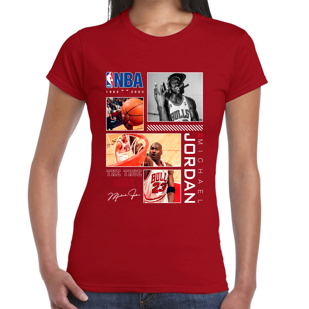Playera Michael Jordan Poster Algodón Premium #0002534