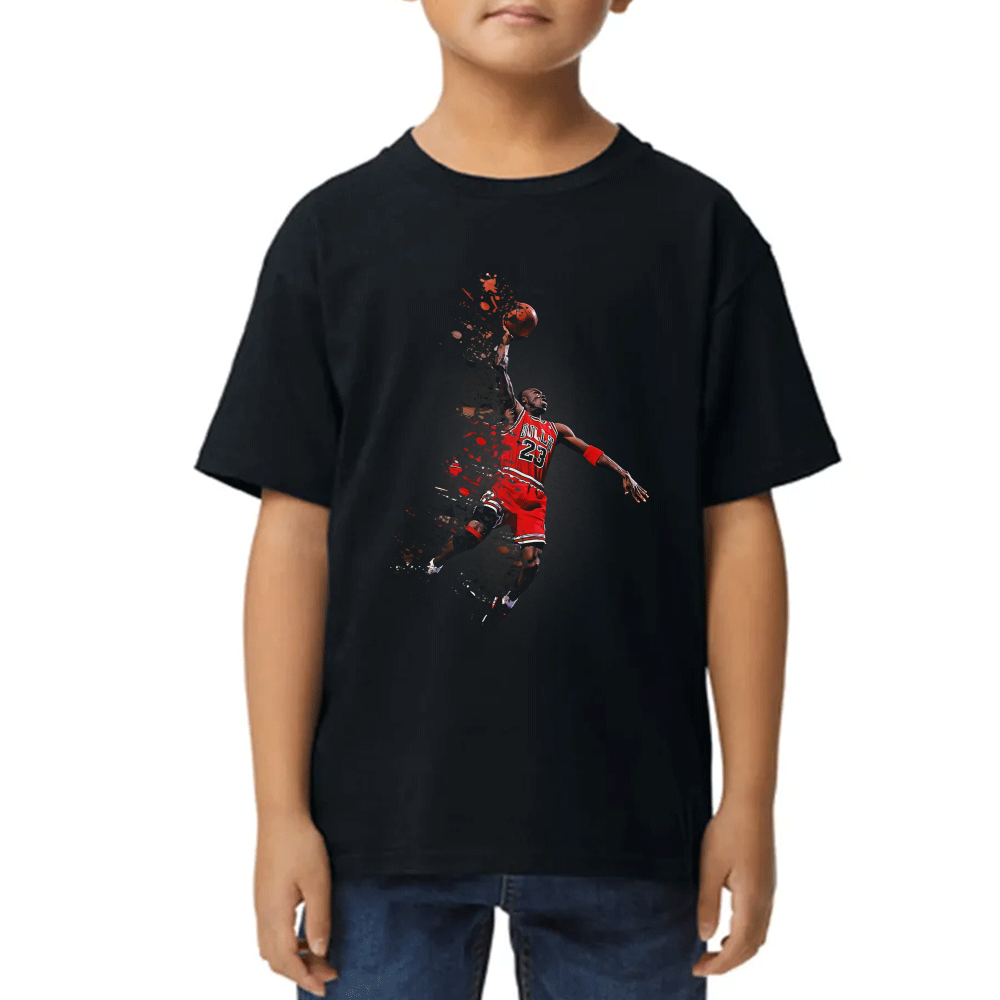 Playera de Niño Michael Jordan Algodón Premium #0002536