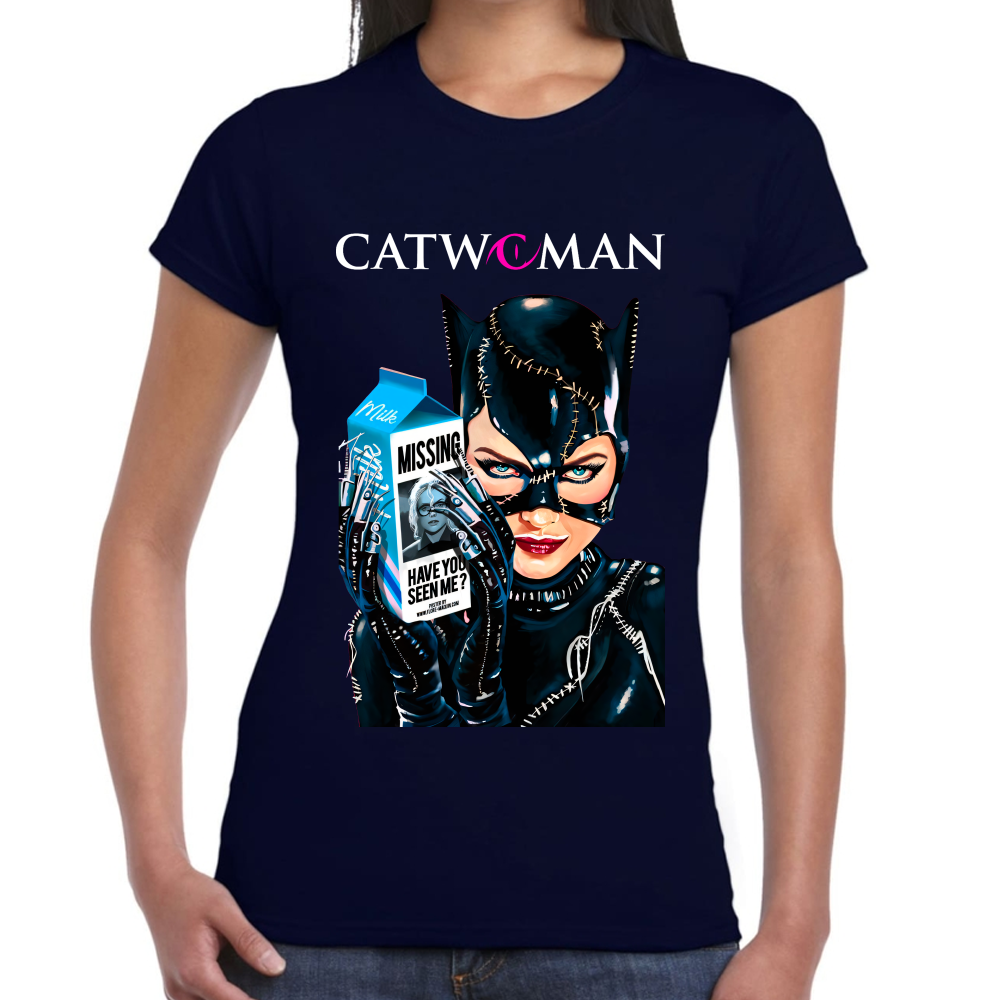 Playera Catwoman DC Comics Algodón Premium #0002538