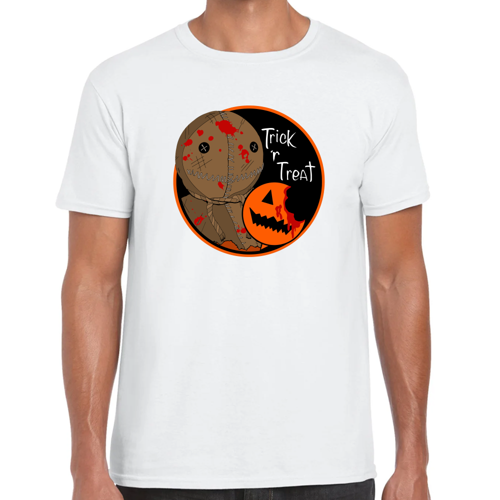 Playera Trick r Treat Halloween Algodón Premium #0002548