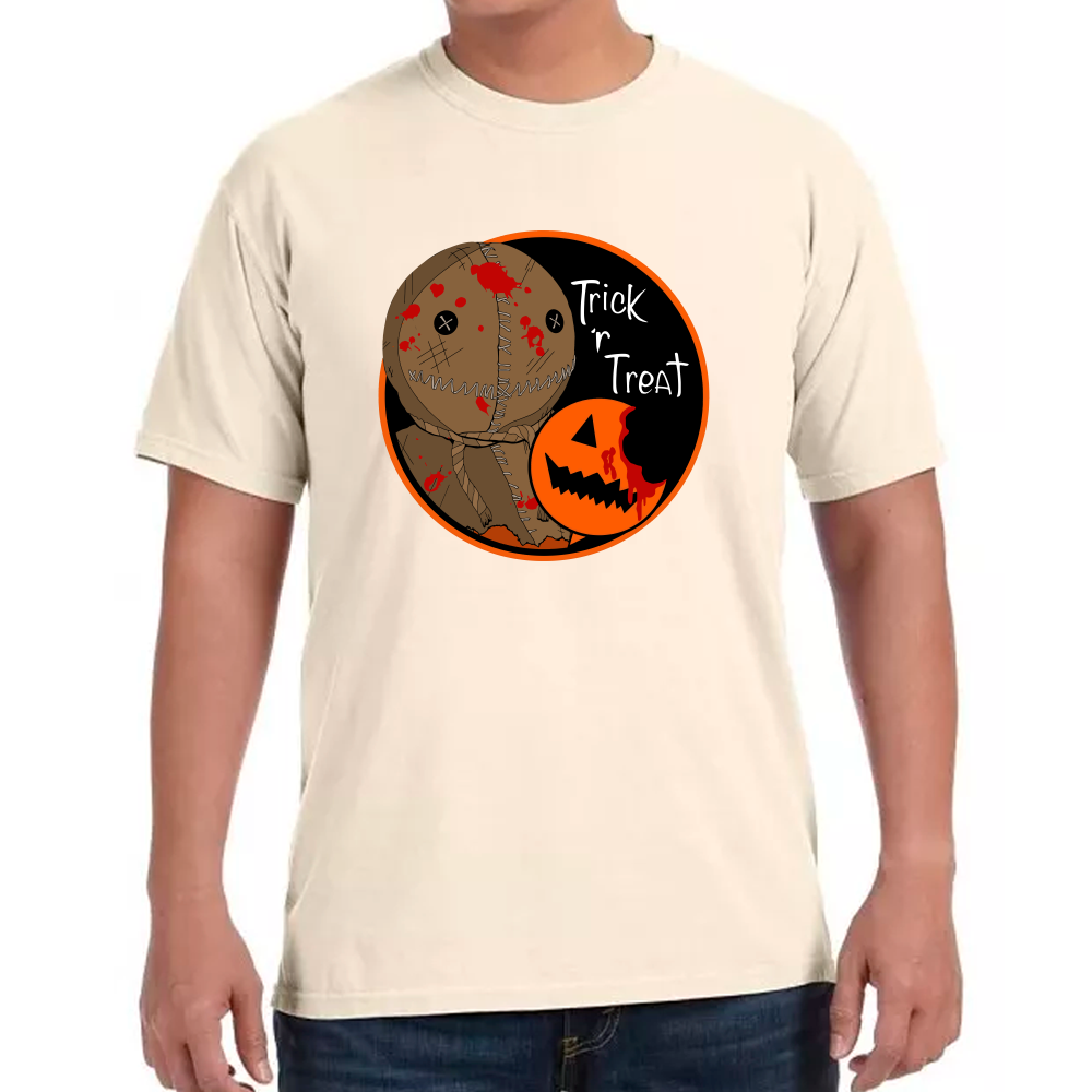 Playera Trick r Treat Halloween Algodón Premium #0002548