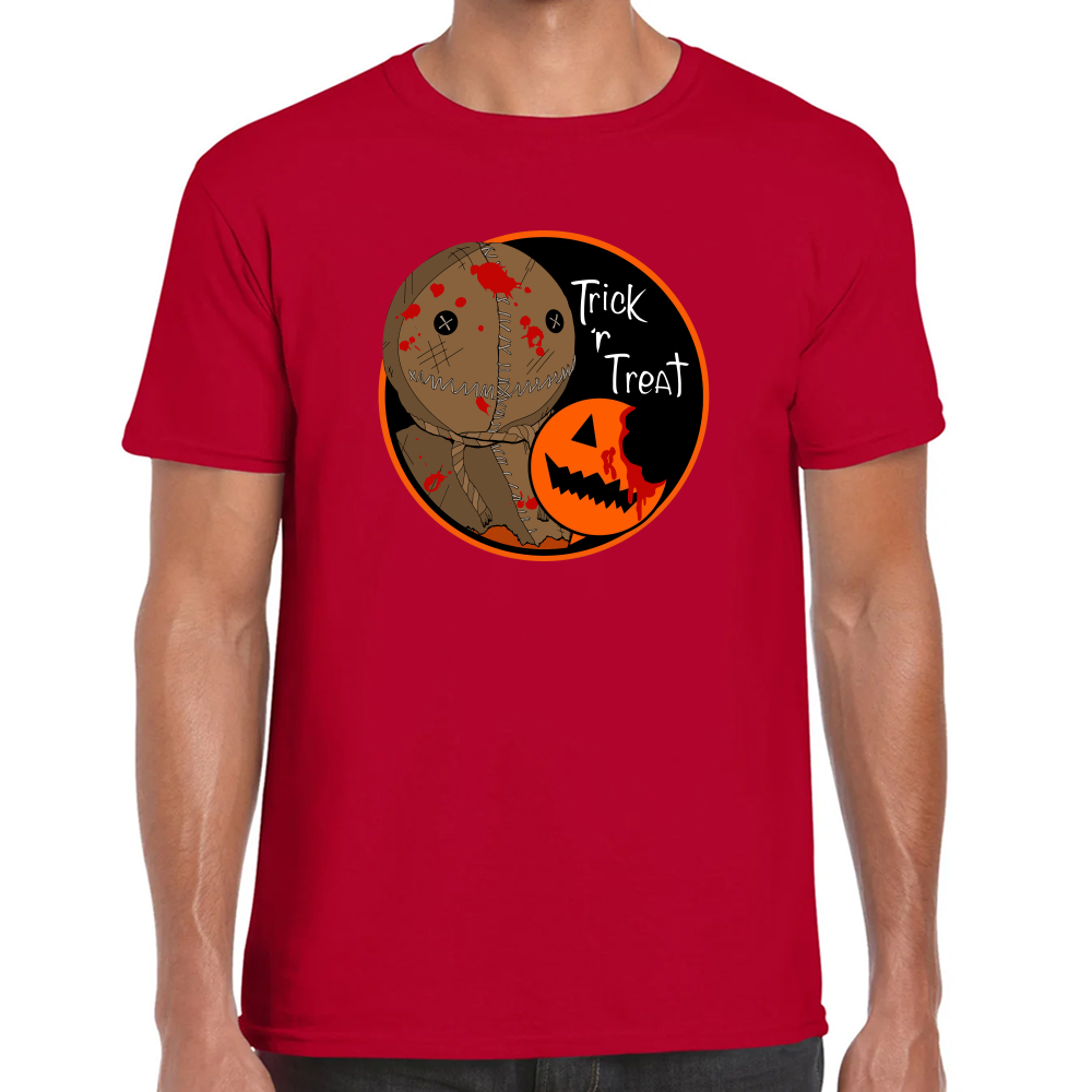 Playera Trick r Treat Halloween Algodón Premium #0002548