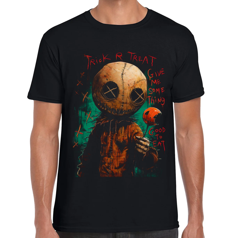 Playera Trick r Treat Halloween Algodón Premium #0002549