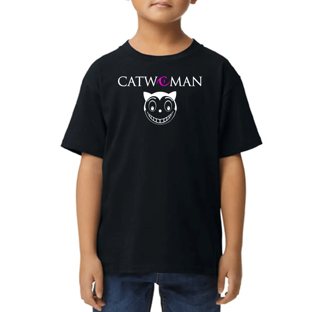 Playera de Niño Catwoman Algodón Premium #0002551