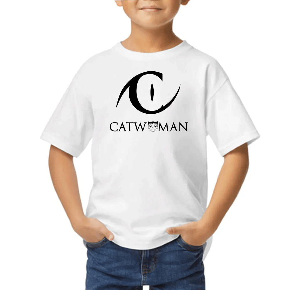 Playera de Niño Catwoman Algodón Premium #0002552