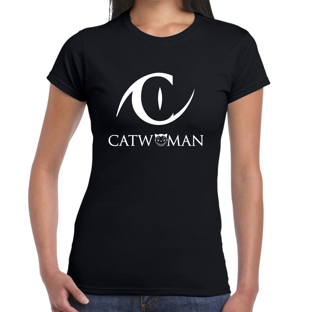 Playera Catwoman Algodón Premium #0002552 Imagen secundaria del producto