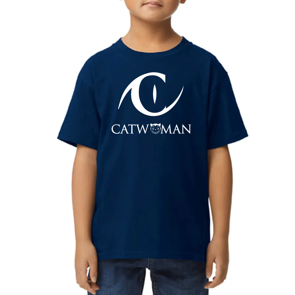Playera de Niño Catwoman Algodón Premium #0002552