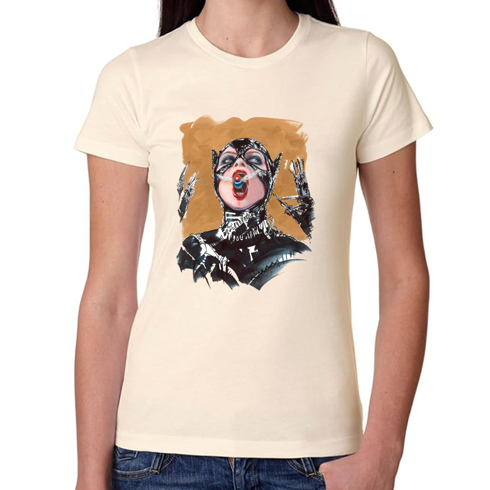 Playera Catwoman Bird Algodón Premium #0002554