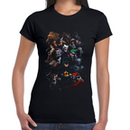 Playera Batman Aliados y Enemigos Algodón Premium #0002555