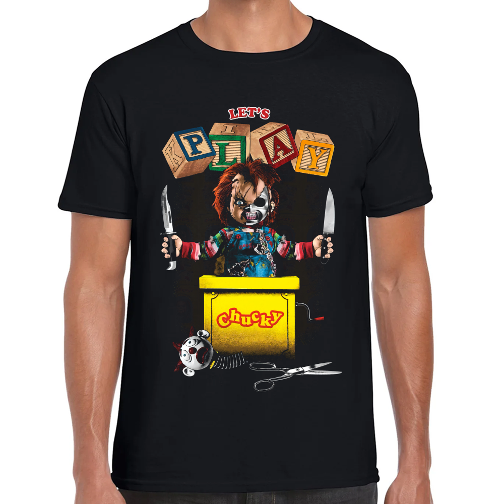 Playera Chucky Lets Play Algodón Premium #0002556 Imagen principal del producto