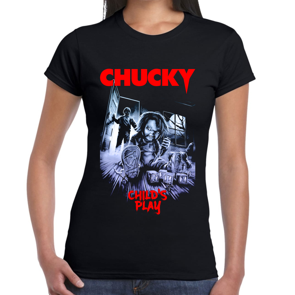 Playera Chyucky Childs Play Algodón Premium #0002557 Imagen secundaria del producto