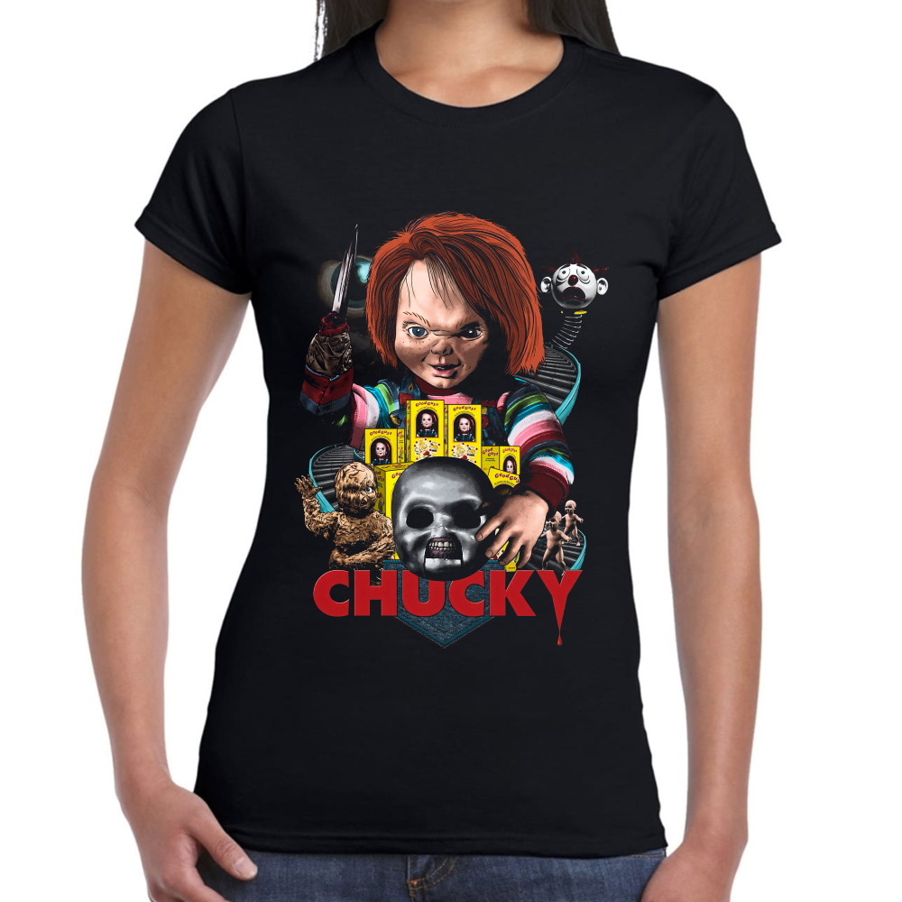Playera Chucky Algodón Premium #0002559 Imagen secundaria del producto