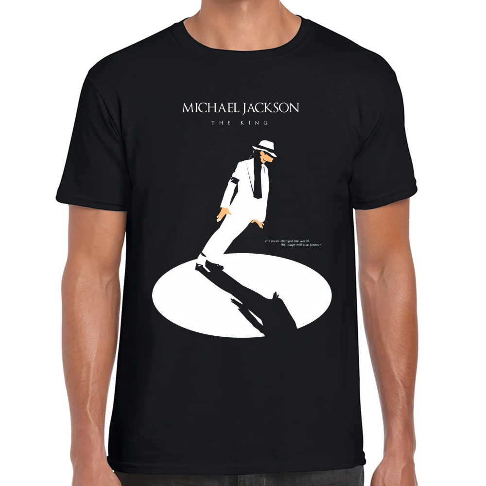 Playera Michael Jackson The King Algodón Premium #0002566