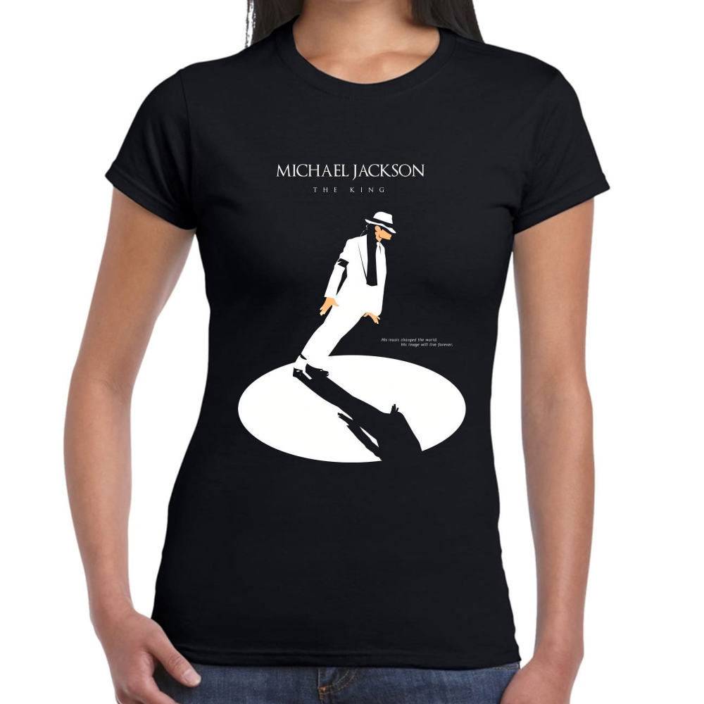 Playera Michael Jackson The King Algodón Premium #0002566