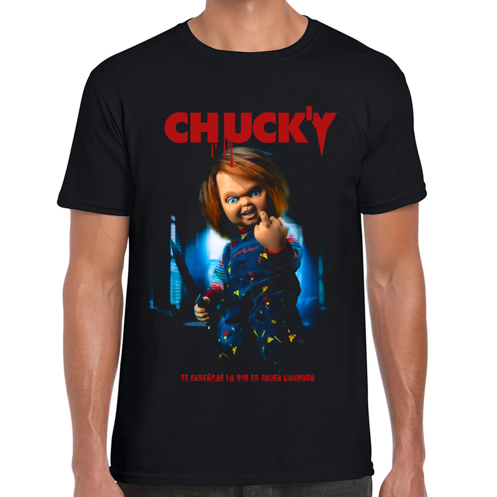 Playera Chucky Fuck You Algodón Premium #0002574 Imagen principal del producto