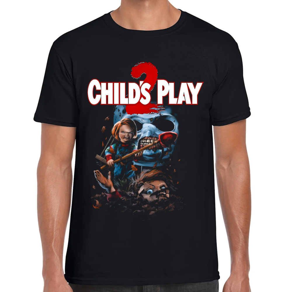Playera Chucky Child's Play 2 Algodón Premium #0002575 Imagen principal del producto