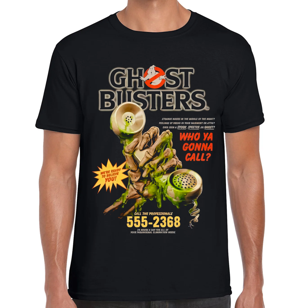 Playera Ghostbuster Call Algodón Premium #0002576