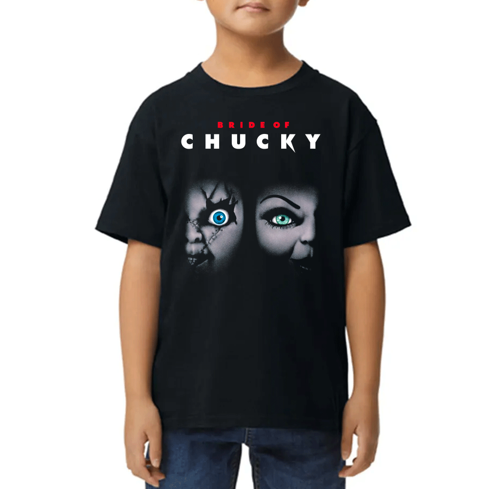 Playera de Niño Chucky Bride of Chucky Algodón Premium #0002577