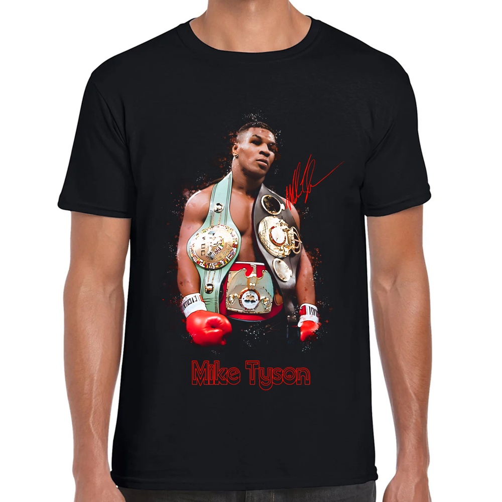 Playera Mike Tyson Boxeador Algodón Premium #0002579