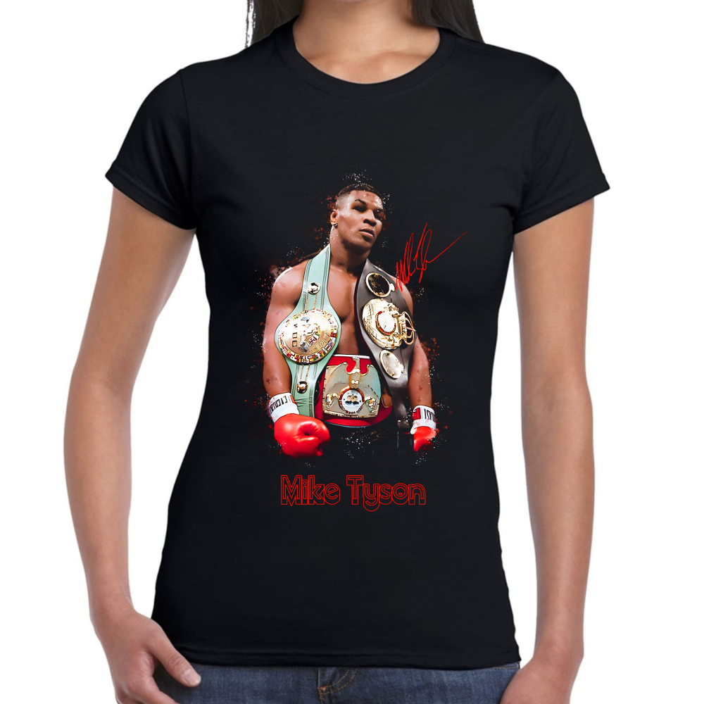 Playera Mike Tyson Boxeador Algodón Premium #0002579