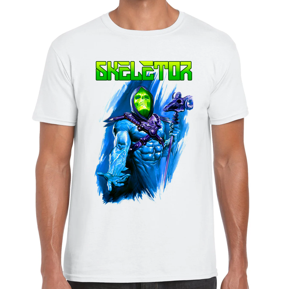 Playera Skeletor Master of the Universe Algodón Premium #0002580