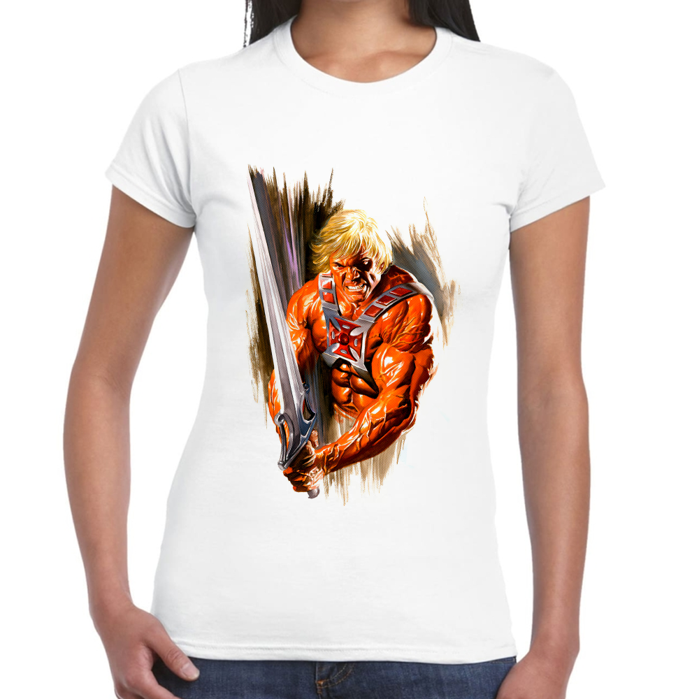 Playera He-Man Master of the Universe Algodón Premium #0002581