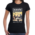 Playera Para Mujer Oasis Definitely Maybe Algodón Premium #0002585