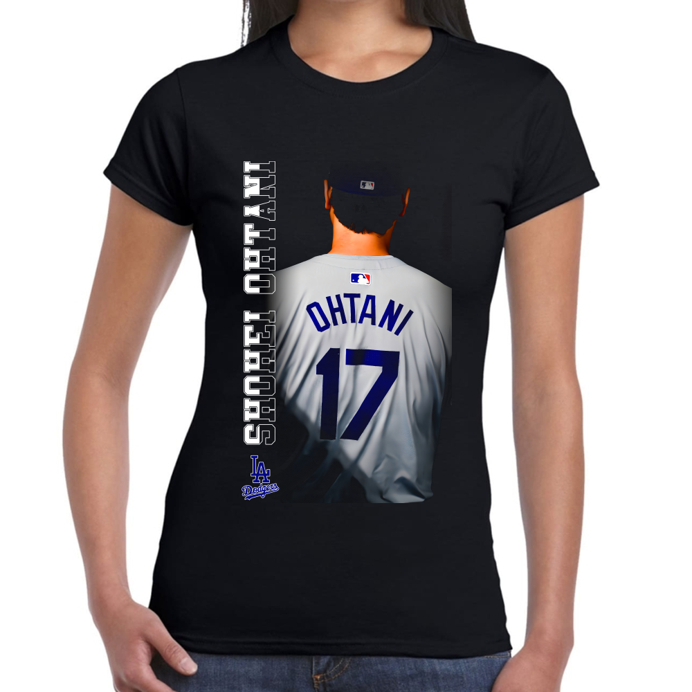 Playera Angeles Dodgers Ohtani 17 Algodón Premium #0002587 Imagen secundaria del producto