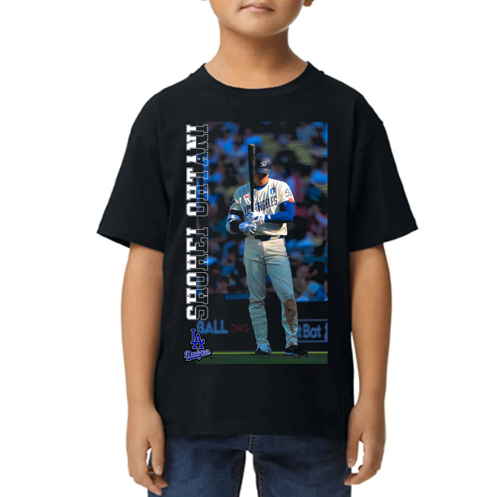 Playera de Niño Los Dodgers Ohtani Algodón Premium #0002593
