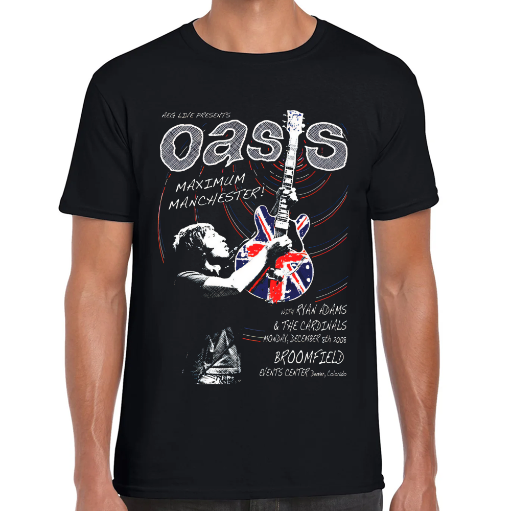 Playera Oasis Maximum Manchester Algodón Premium #0002594