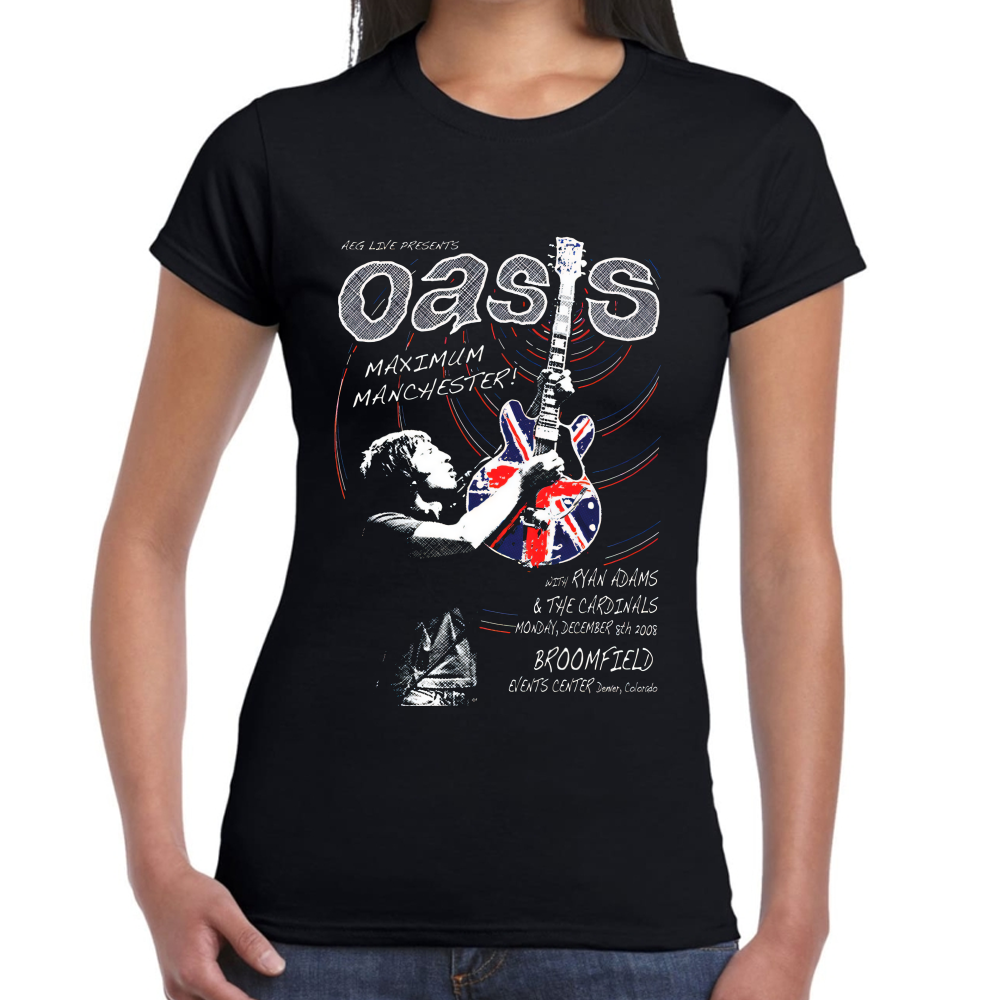 Playera Oasis Maximum Manchester Algodón Premium #0002594