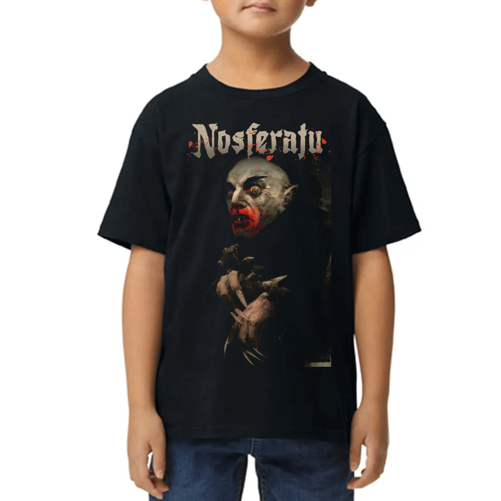 Playera de Niño Nosferatu A Silent Picture Algodón Premium #0002598