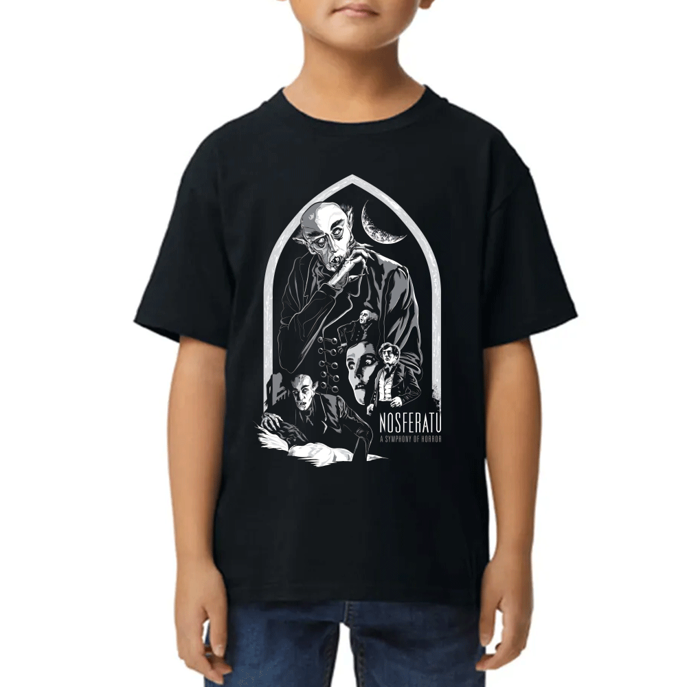 Playera de Niño Nosferatu Algodón Premium #0002600