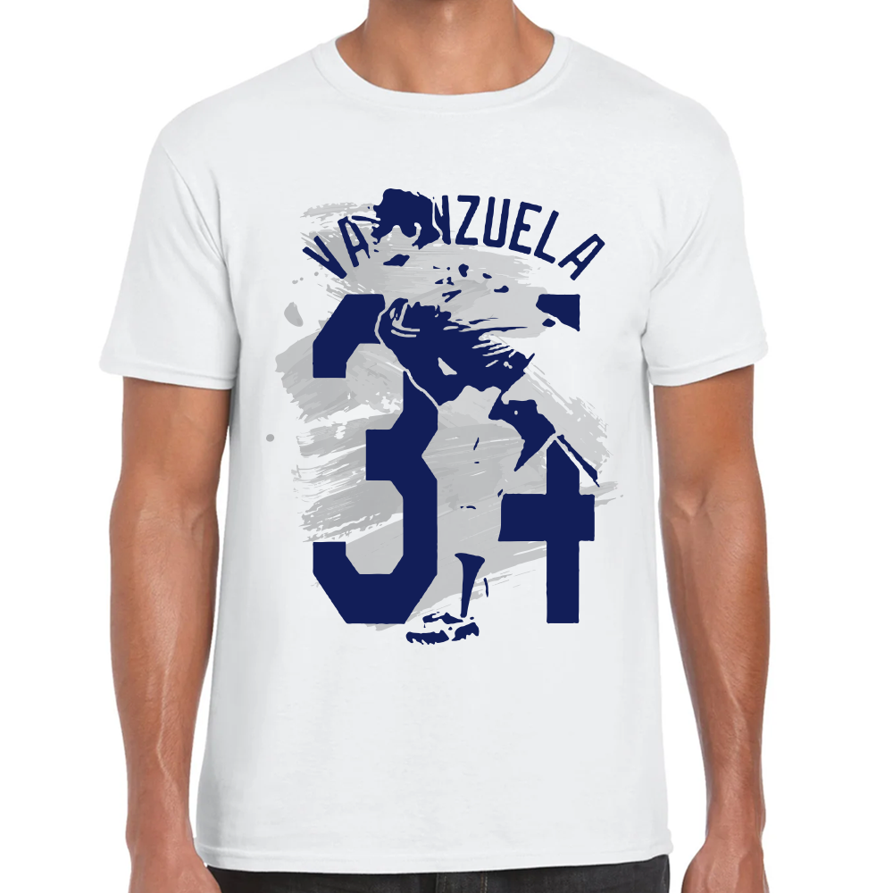 Playera Los Dodgers Fernando Valenzuela Algodón Premium #0002602