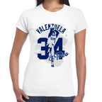 Playera Los Dodgers Fernando Valenzuela Algodón Premium #0002603