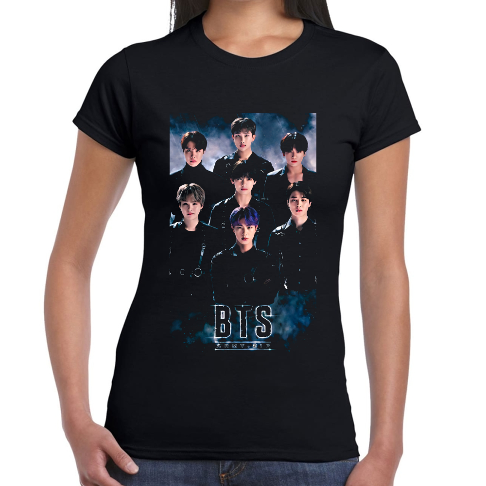 Playera BTS Algodón Premium #0002608 Imagen secundaria del producto