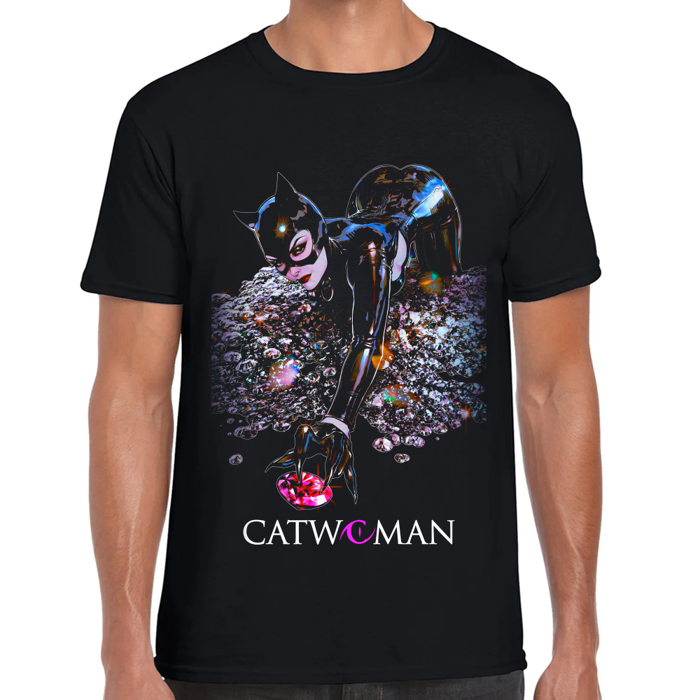Playera DC Catwoman Algodón Premium #0002609 Imagen principal del producto