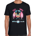 Playera Catwoman Hello Here DC Comics Algodón Premium #0002615
