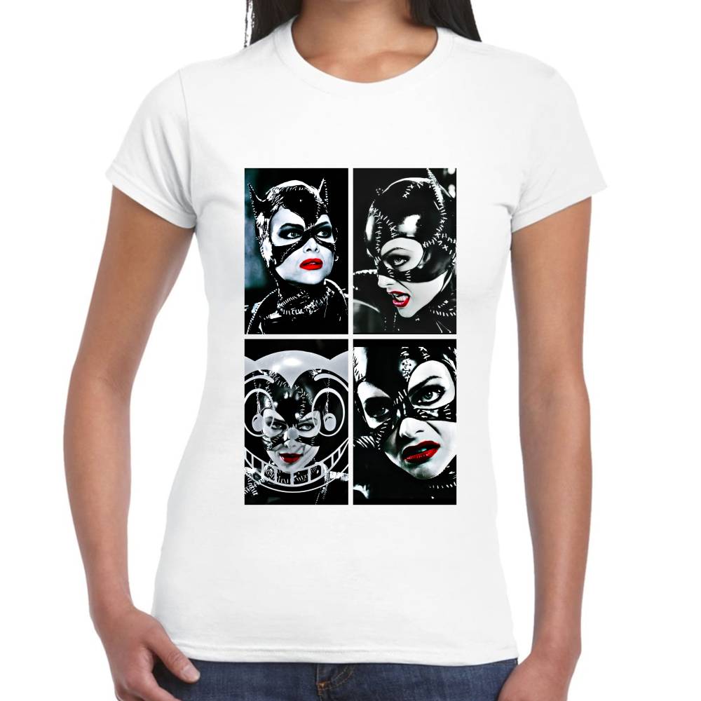 Playera Catwoman DC Algodón Premium #0002616 Imagen secundaria del producto